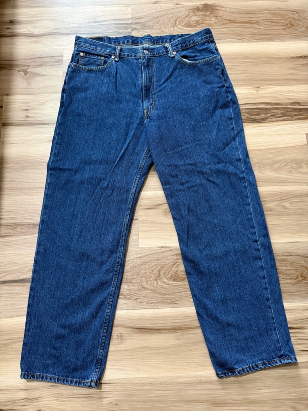 Levi’s 550 Relaxed Fit Jeans – Size 40x32, Mens Classic Blue Denim